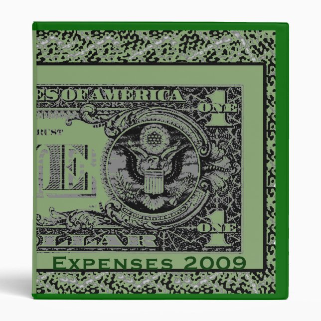 Cool Binder for Your Expenses (Front)