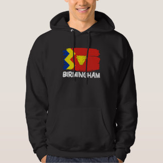 Cool Birmingham Flag Hoodie