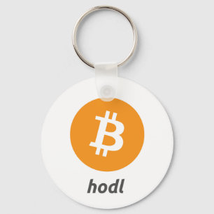 Cool Bitcoin Hodl Keychain
