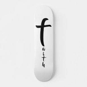 Cool Black and White Skateboard