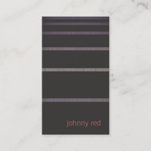 Cool Black Business Card