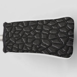 Cool Black Dragon Scale Golf Head Cover