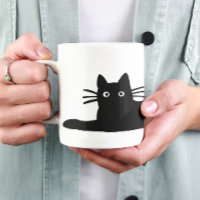 Cool Black Kitty Cat Purrfect Feline Lover's
