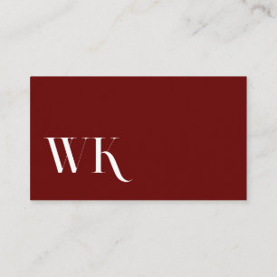 Cool, blau, schwarz   Kartenhaus Modern Business Card