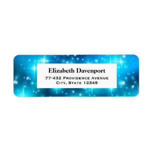 Cool Bleu Éclairage Espace Abstrait