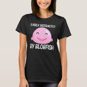 Cool Blobfish Design For Men Women Fishermen Fish  T-Shirt