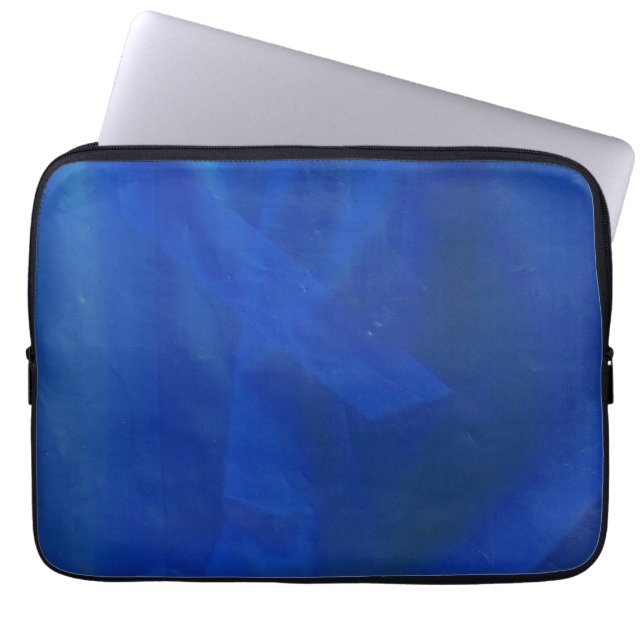 Cool Blue Computer Sleeve (Front)