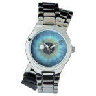 Cool Blue Eye Iris Eyeball Custom Wrist Watch