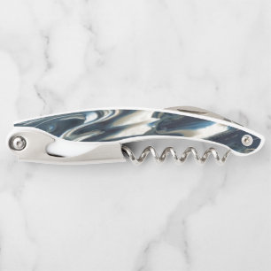 Cool Blue Flame Corkscrew