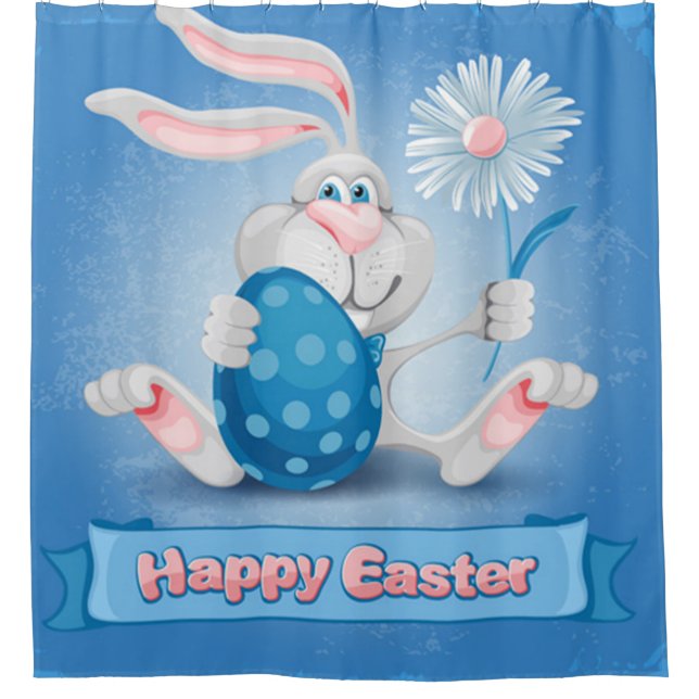 Cool Blue Happy Easter (Front)