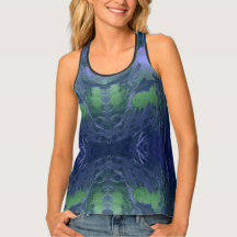 Cool blue ice pattern 