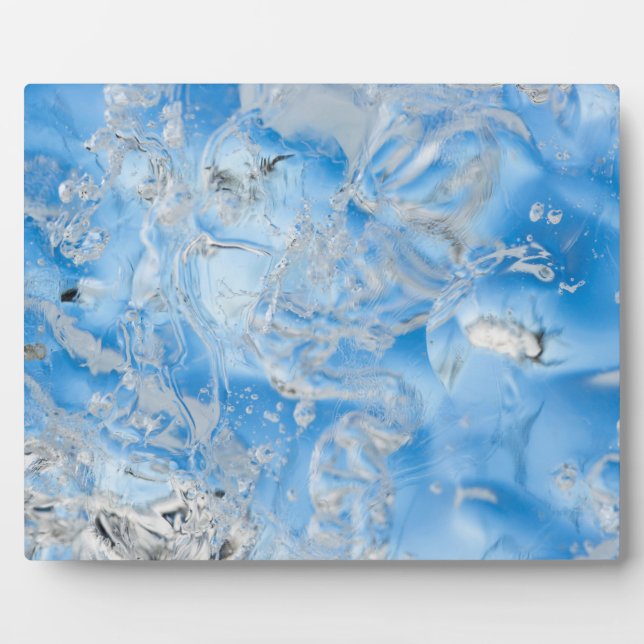 Cool Blue Iceberg Plaque (Front)