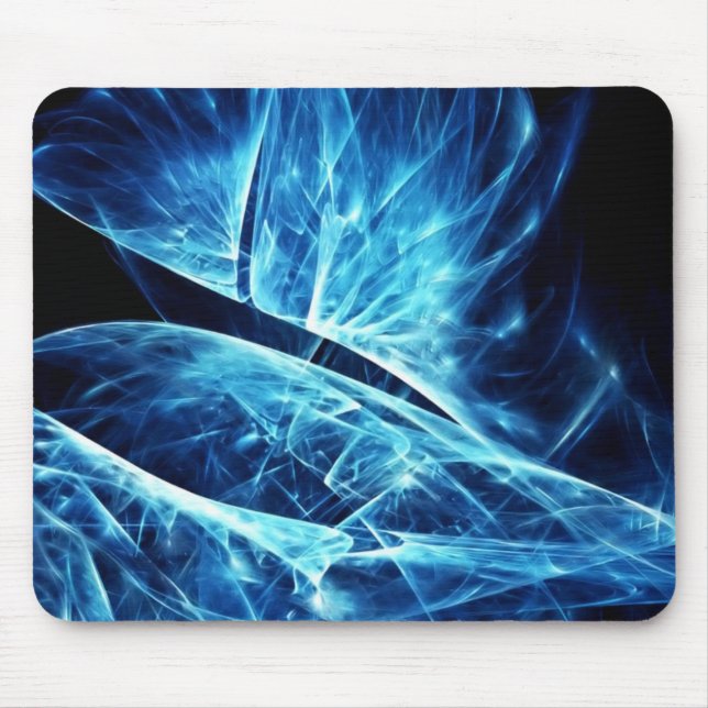 Cool Blue Mouse Pad (Front)