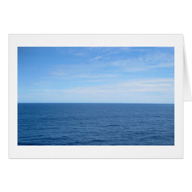 Cool Blue Ocean (Front Horizontal)