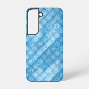Cool Blue Quilted Texture Phone Case