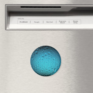 Cool Blue water drops Magnet