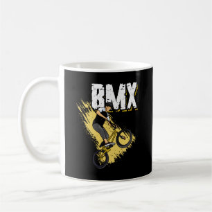 Cool BMX Bike Boy Bicycle Coffee Mug