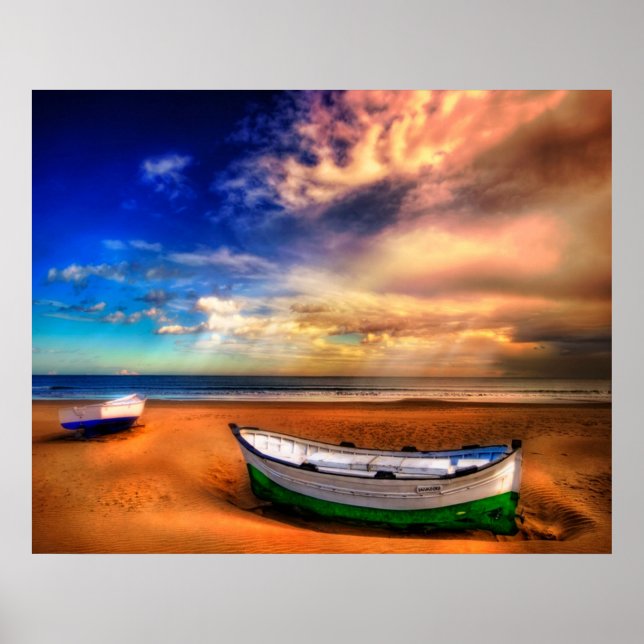 Cool Boats Poster (Front)