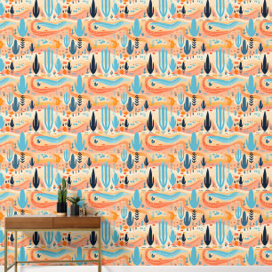 Cool Boho Southwestern pattern tiled  Wallpaper