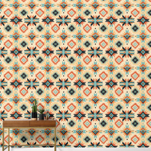 Cool Boho Southwestern pattern tiled  Wallpaper