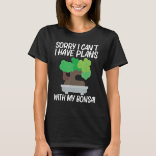 Cool Bonsai For Men Women Tree Plant Garden 1 T-Shirt