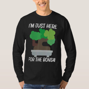 Cool Bonsai For Men Women Tree Plant Garden   T-Shirt