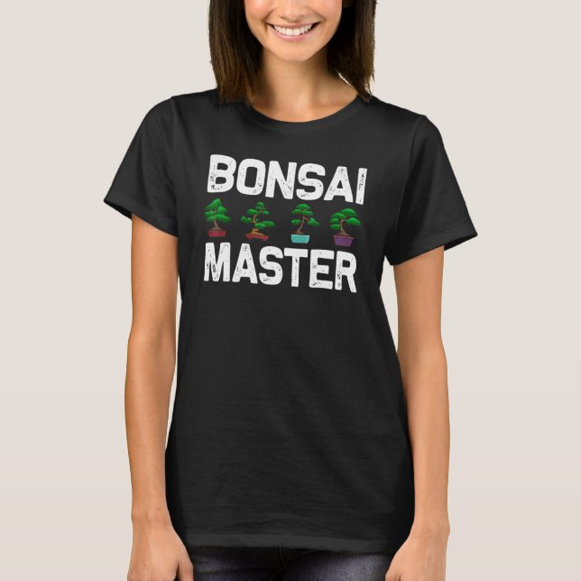 Cool Bonsai Tree For Men Women Bonsai  Buddhists T-Shirt (Front)