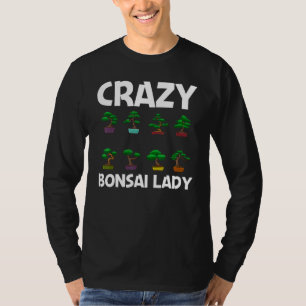 Cool Bonsai Tree For Women Mom Plant Lady Japanese T-Shirt