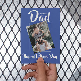 Cool Bonus papa   photo   Carte de vacances Fête d