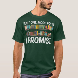 Cool Book Design For Men Women Bookworm Reading Bo T-Shirt