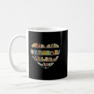 Cool Books Reading Men Women Book Lover Literacy L Coffee Mug