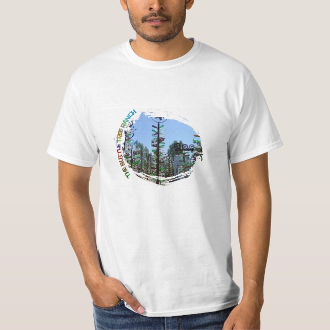 Cool Bottle Tree Ranch T-Shirt! T-Shirt (Front)