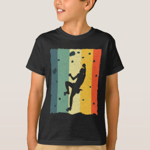 Cool Bouldering For Men Women Kids Boulderer Wall  T-Shirt