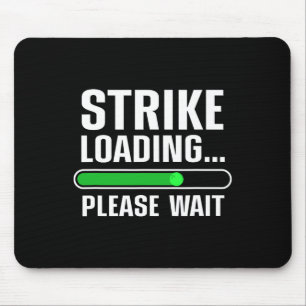 Cool Bowling Art For Men Women Kids Bowler Bowling Mouse Pad