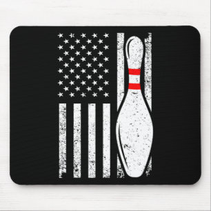 Cool Bowling Design For Men Women Bowler Bowling P Mouse Pad