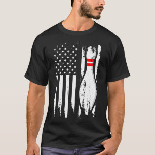 Cool Bowling Design For Men Women Bowler Bowling P T-Shirt