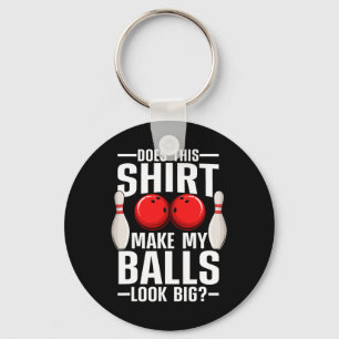 Cool Bowling Design For Men Women Bowling Ll Sport Keychain