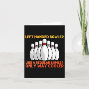 Cool Bowling For Men Women Bowling Team Sports Lea Card