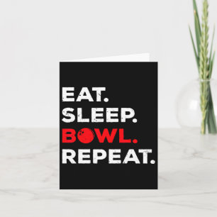 Cool Bowling Novelty For Men Women Bowling Team Ga Card