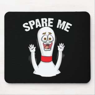 Cool Bowling Novelty For Men Women Bowling Team Ga Mouse Pad