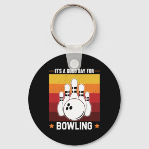 cool Bowling sports lovers  Keychain