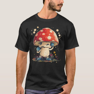 Cool Boxing Agaric For Vegetable And Mushroom Love T-Shirt