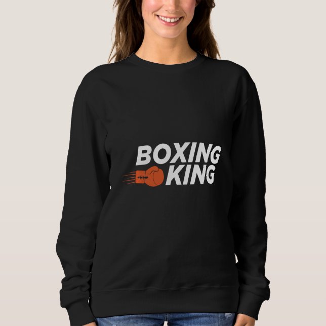 Cool Boxing Champion Tees  Boxing King (Front)