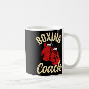 Cool Boxing Coach Red Gloves Kickboxing Kickboxer Coffee Mug