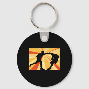 Cool Boxing, Mma, Kickboxing Cross Punch  Keychain