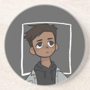 cool boy art coaster