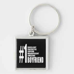 Cool Boyfriends : Number One Boyfriend Keychain