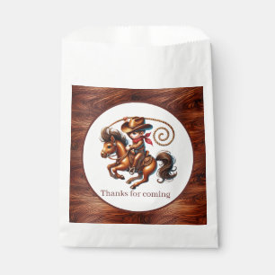 Cool boys buckaroo cowboys Birthday party Favour Bag