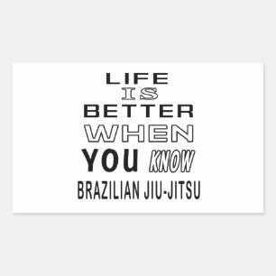 Cool Brazilian Jiu-Jitsu Designs Sticker
