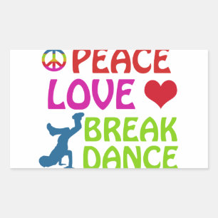 Cool Break dance designs Sticker